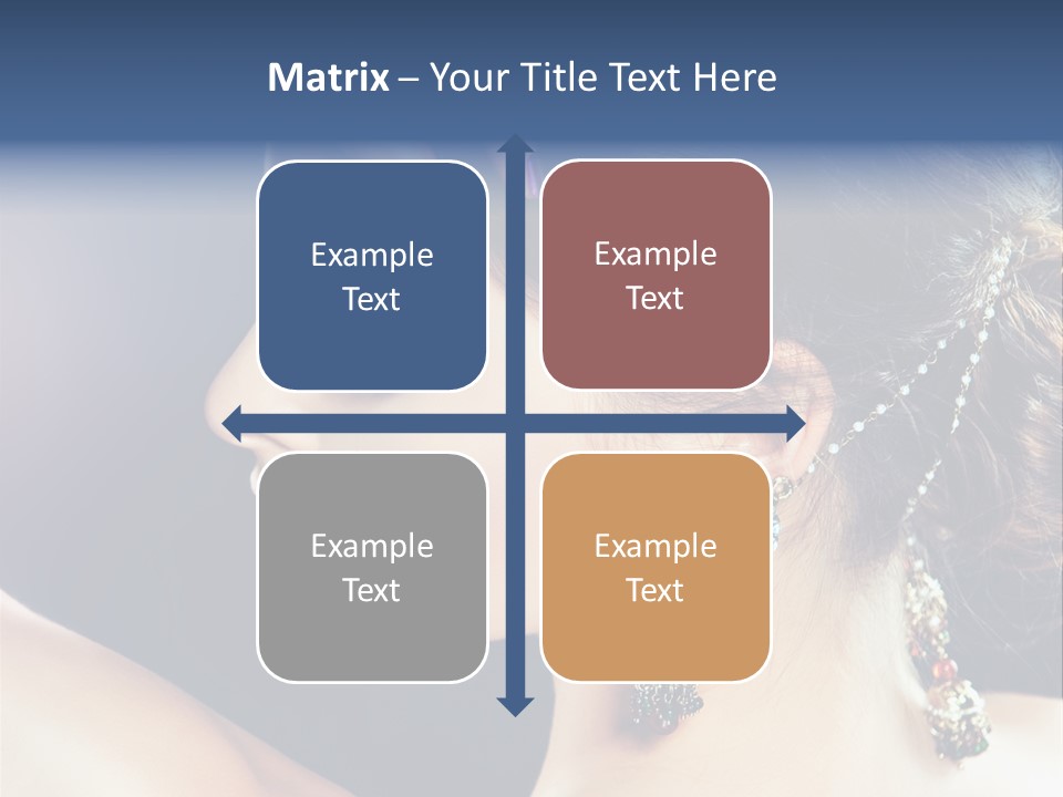 Earring Manicure Lipstick PowerPoint Template