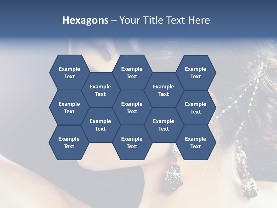 Earring Manicure Lipstick PowerPoint Template