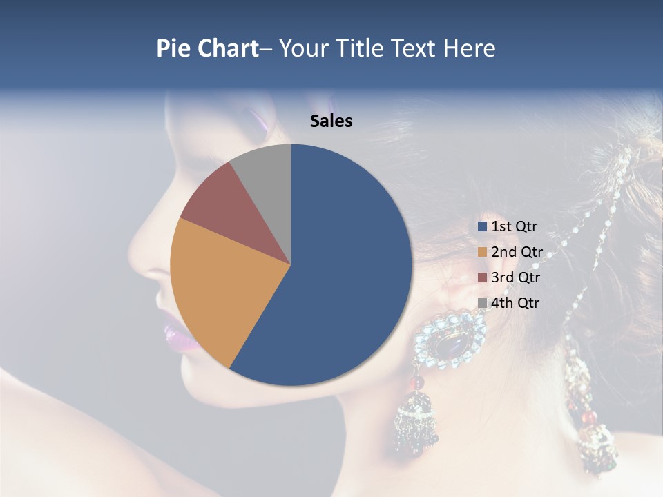 Earring Manicure Lipstick PowerPoint Template