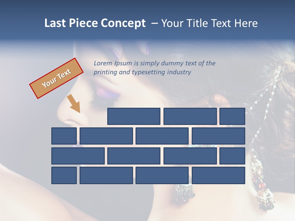 Earring Manicure Lipstick PowerPoint Template