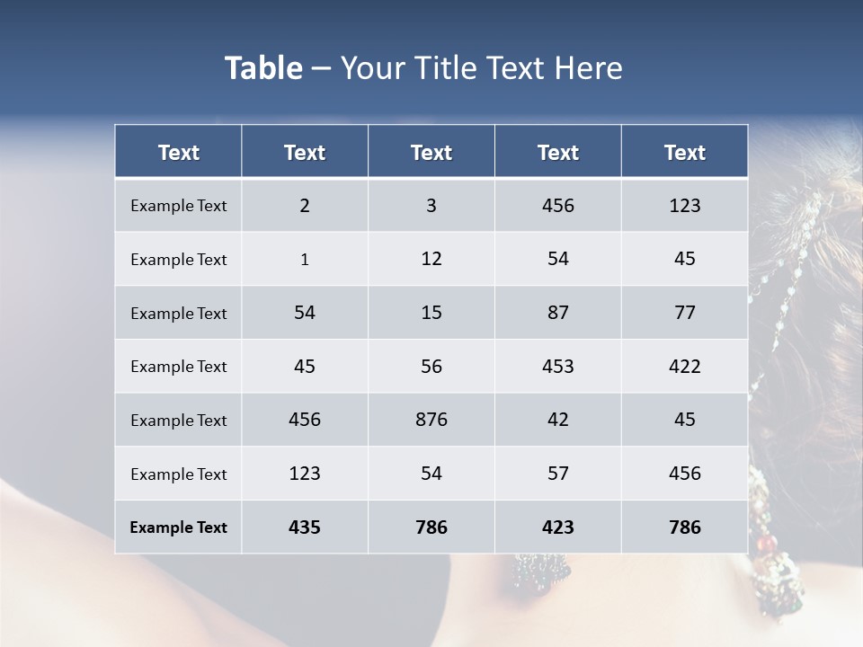 Earring Manicure Lipstick PowerPoint Template