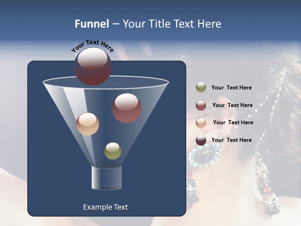 Earring Manicure Lipstick PowerPoint Template