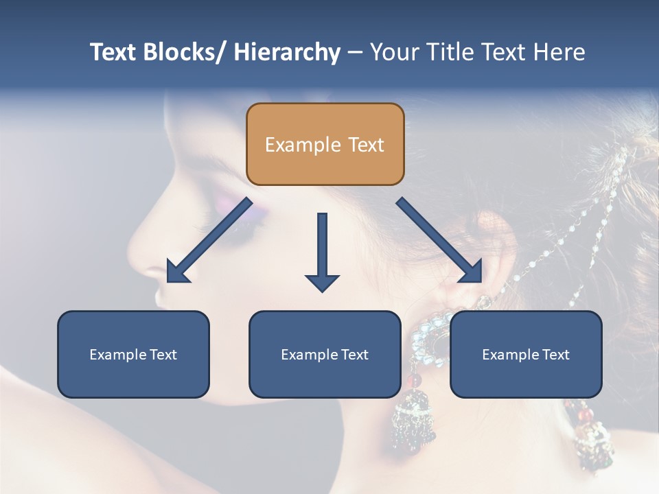 Earring Manicure Lipstick PowerPoint Template