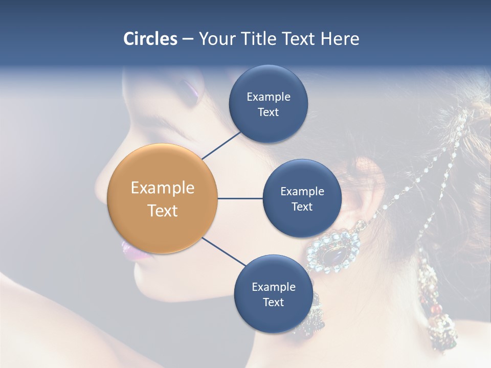 Earring Manicure Lipstick PowerPoint Template