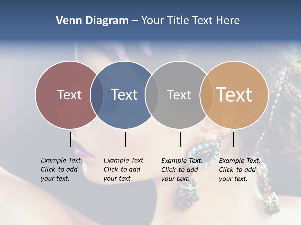 Earring Manicure Lipstick PowerPoint Template