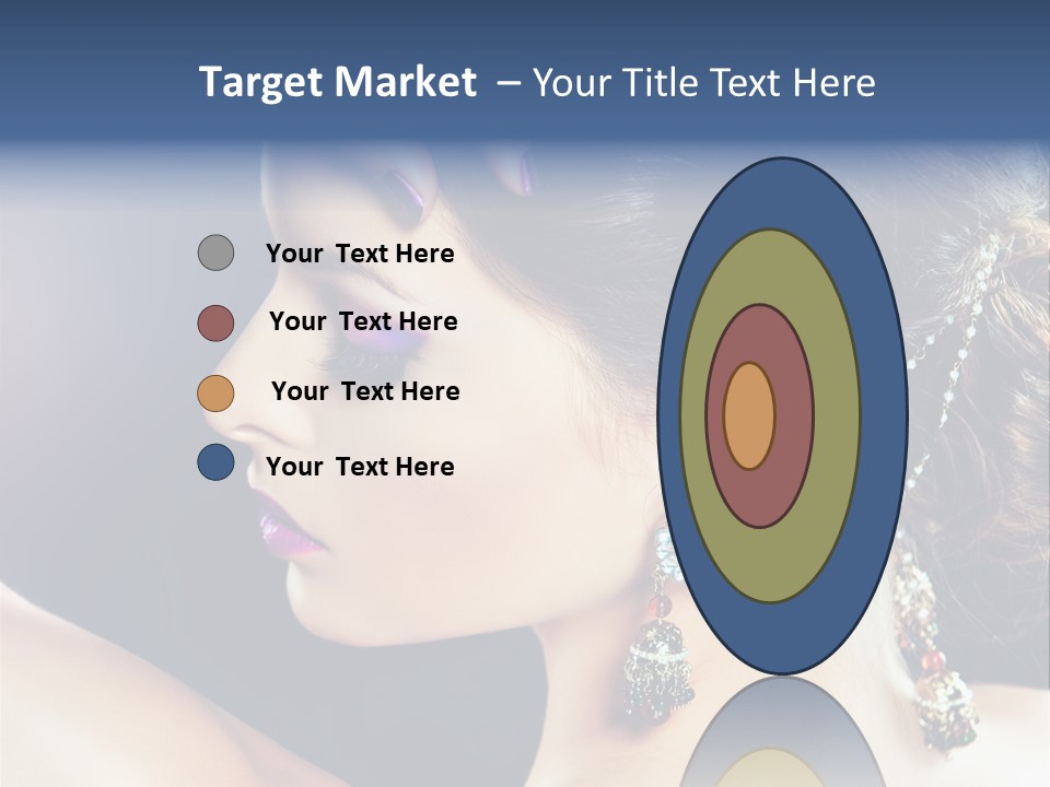 Earring Manicure Lipstick PowerPoint Template