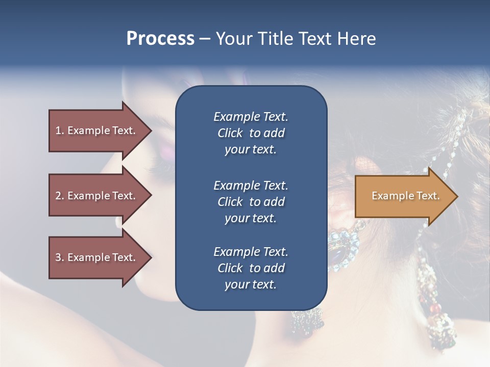 Earring Manicure Lipstick PowerPoint Template