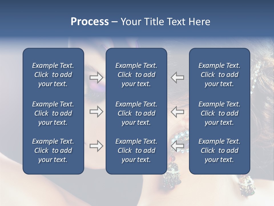 Earring Manicure Lipstick PowerPoint Template