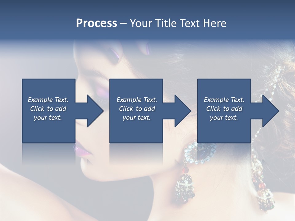 Earring Manicure Lipstick PowerPoint Template