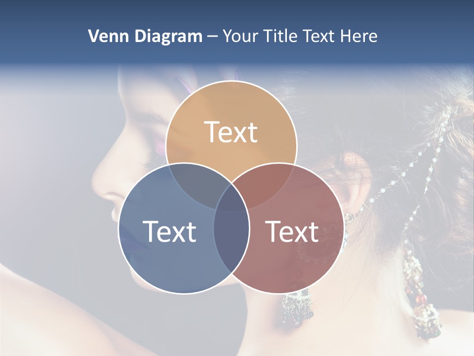 Earring Manicure Lipstick PowerPoint Template