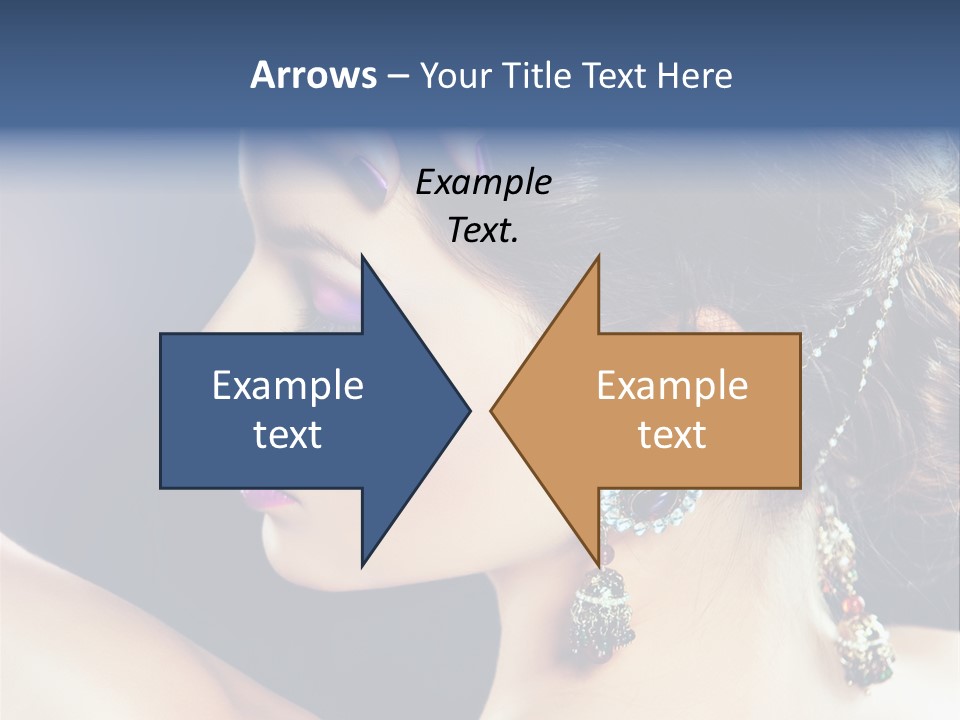 Earring Manicure Lipstick PowerPoint Template