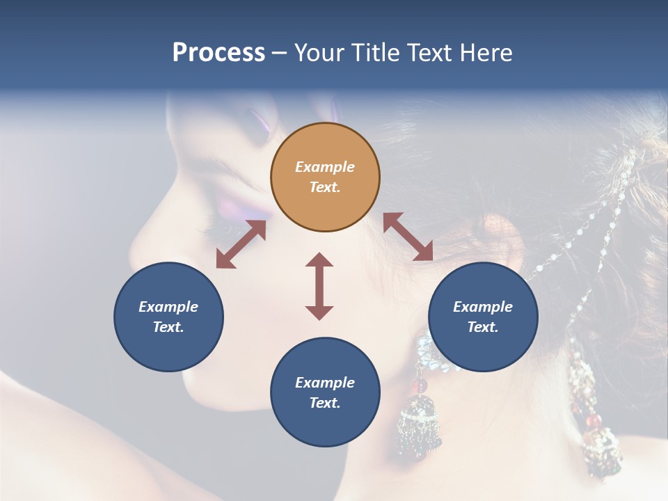 Earring Manicure Lipstick PowerPoint Template