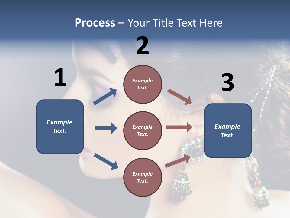 Earring Manicure Lipstick PowerPoint Template