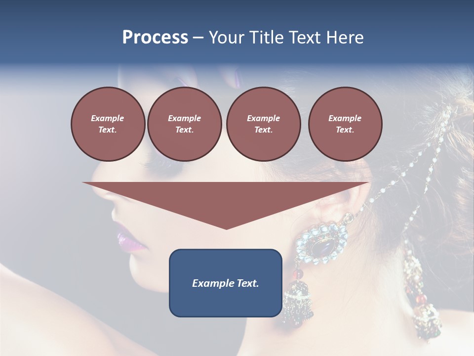 Earring Manicure Lipstick PowerPoint Template