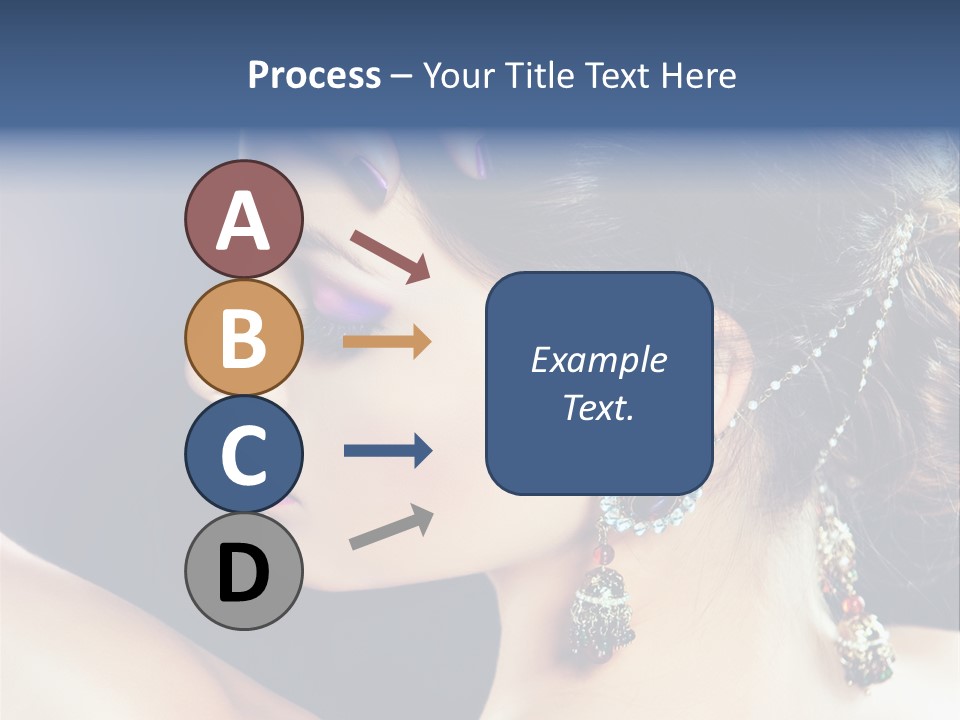 Earring Manicure Lipstick PowerPoint Template