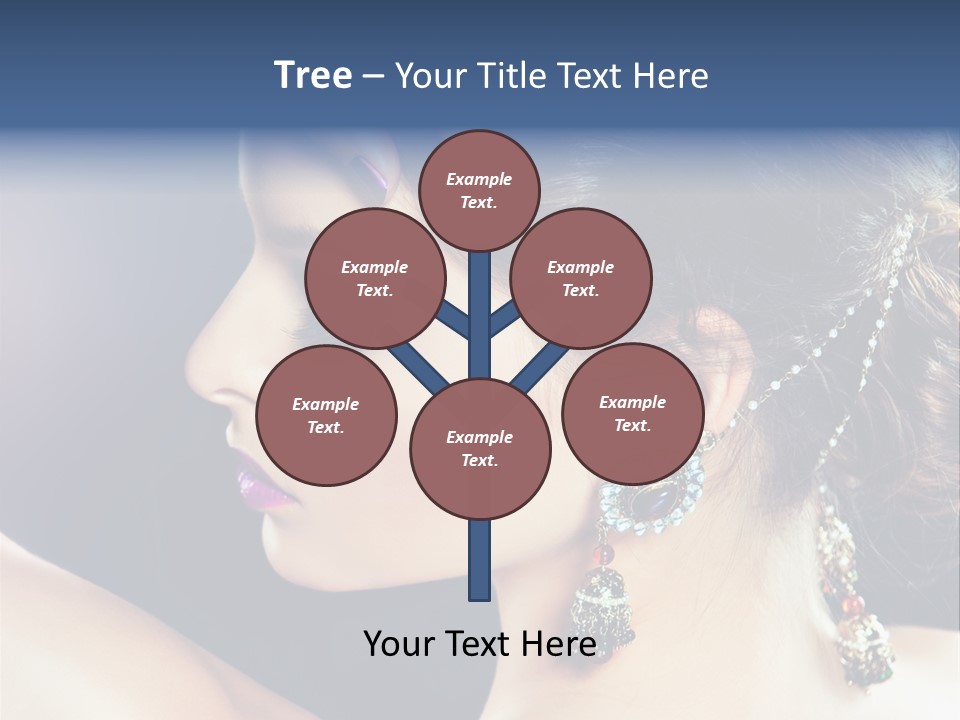 Earring Manicure Lipstick PowerPoint Template