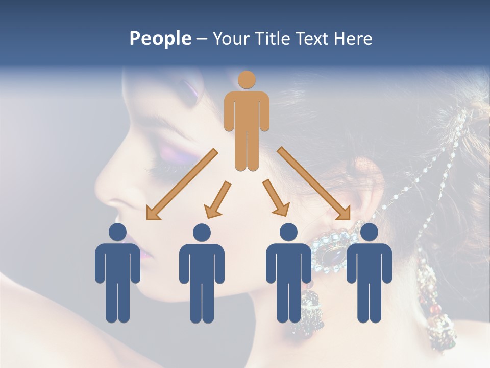 Earring Manicure Lipstick PowerPoint Template