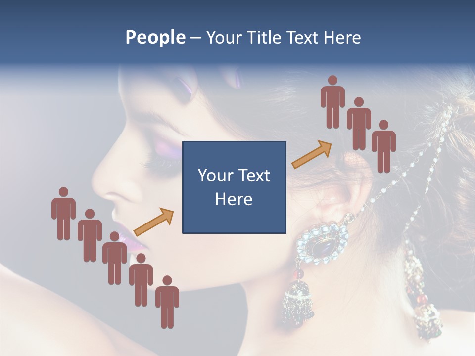 Earring Manicure Lipstick PowerPoint Template