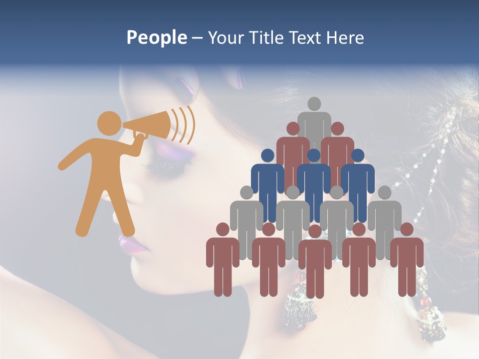 Earring Manicure Lipstick PowerPoint Template