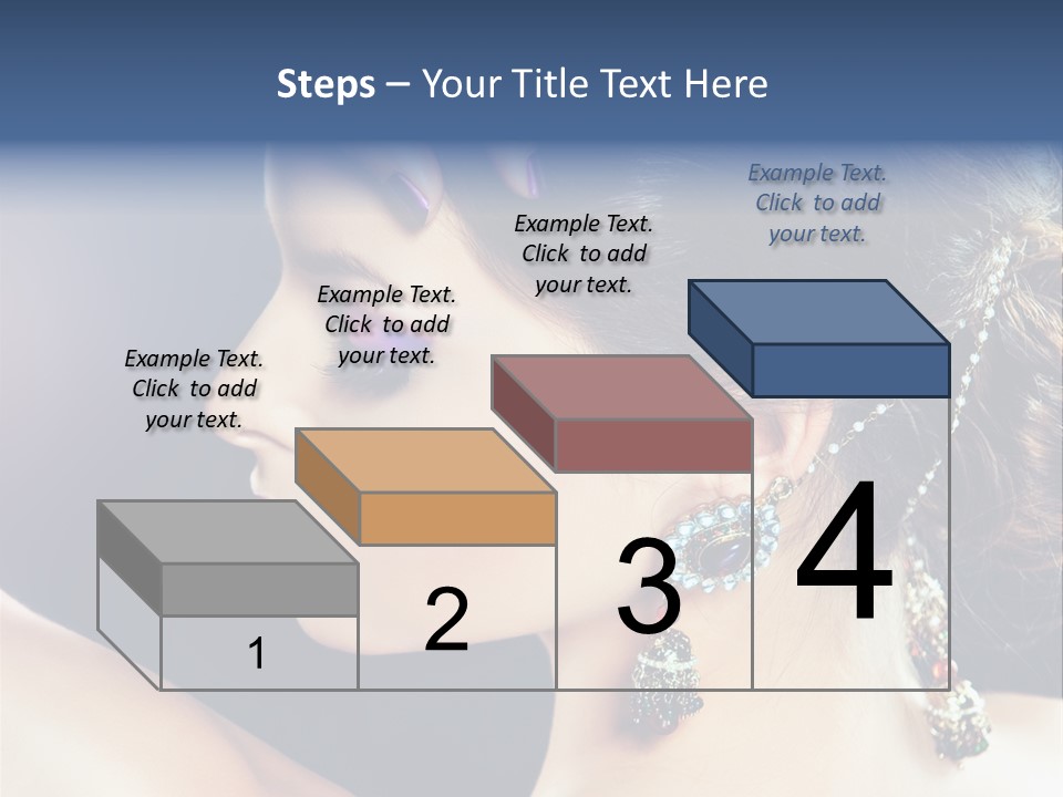 Earring Manicure Lipstick PowerPoint Template