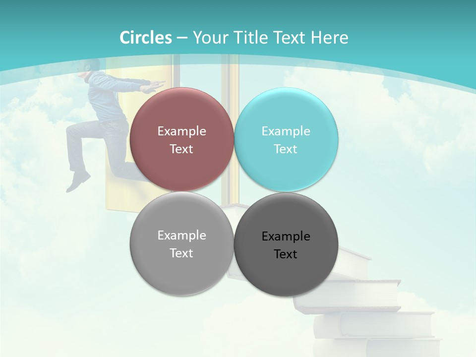 Gold Improve Casual PowerPoint Template