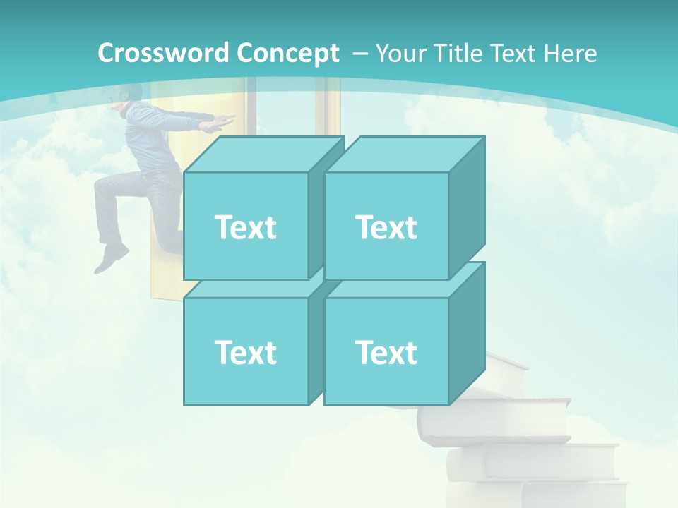 Gold Improve Casual PowerPoint Template