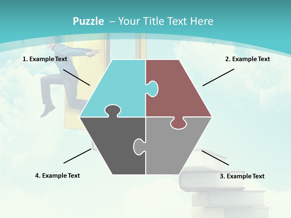 Gold Improve Casual PowerPoint Template