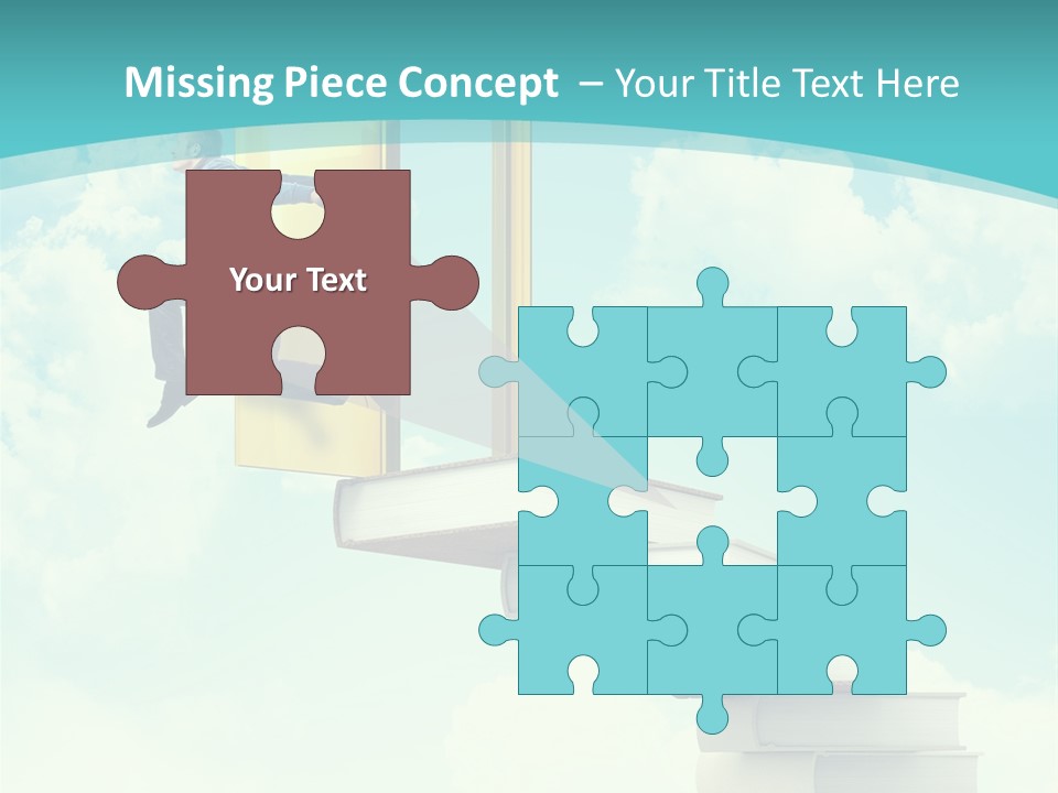 Gold Improve Casual PowerPoint Template