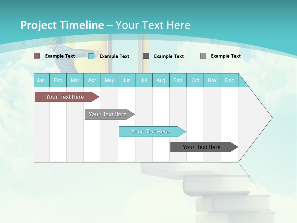 Gold Improve Casual PowerPoint Template