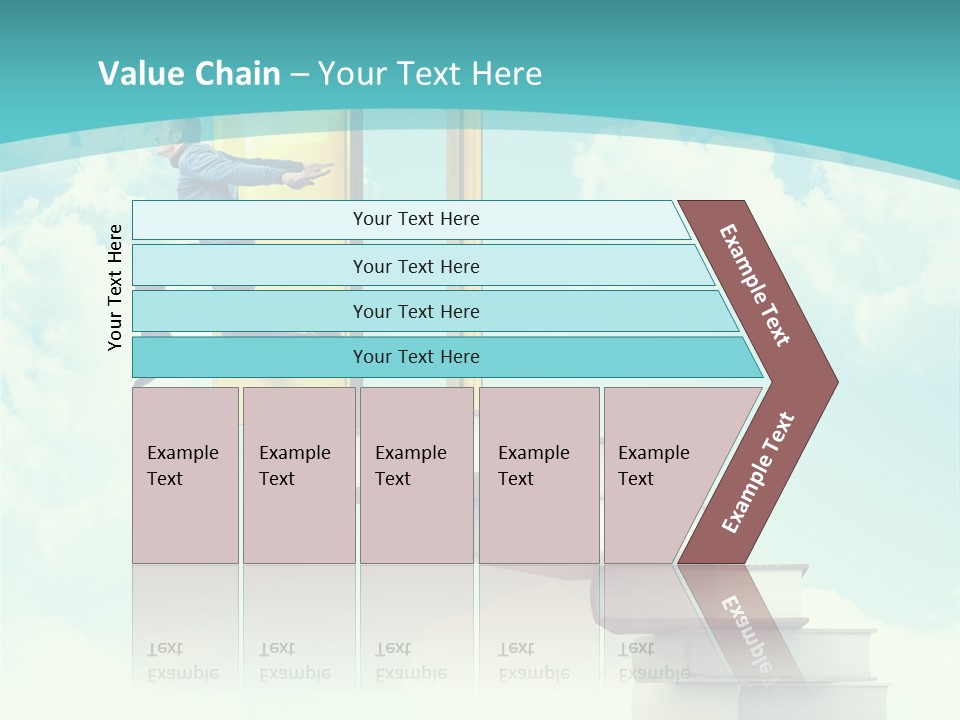 Gold Improve Casual PowerPoint Template