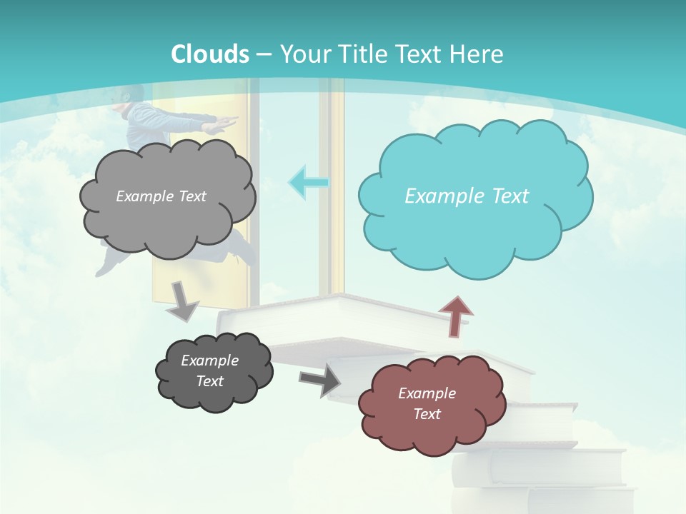 Gold Improve Casual PowerPoint Template