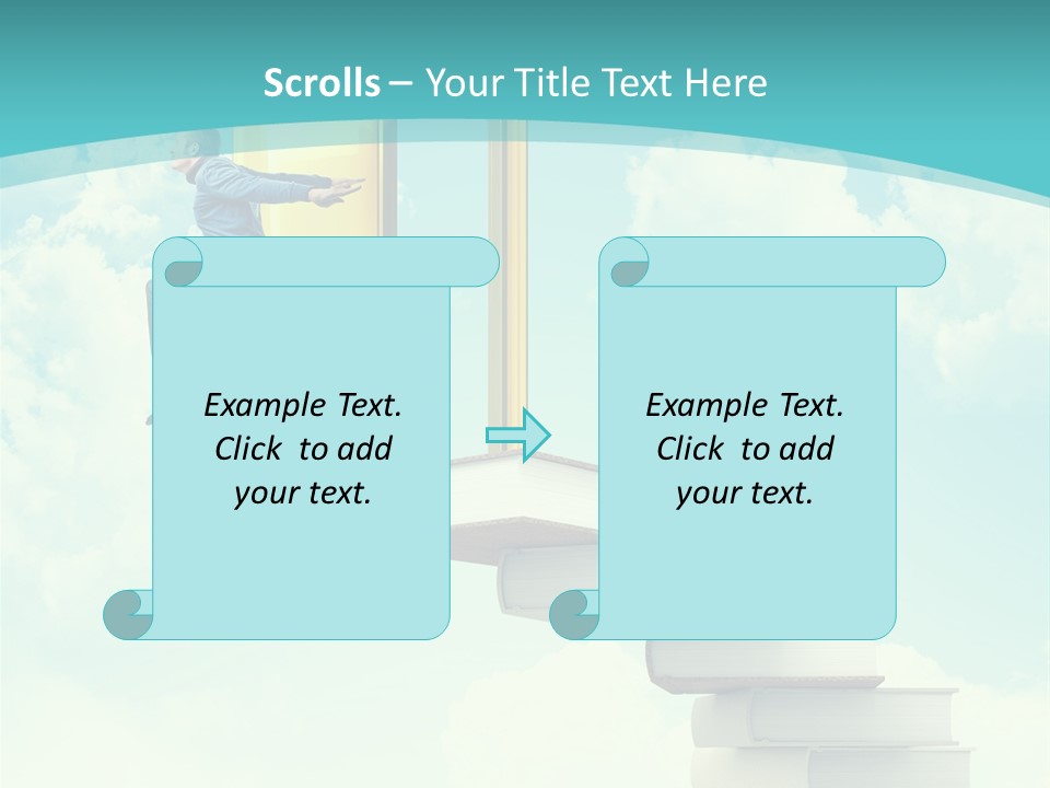 Gold Improve Casual PowerPoint Template
