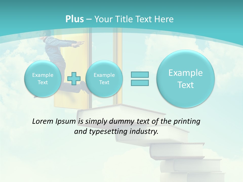 Gold Improve Casual PowerPoint Template