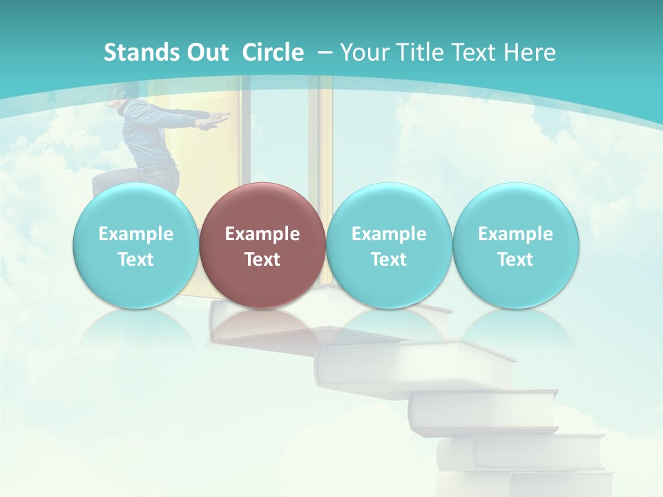 Gold Improve Casual PowerPoint Template