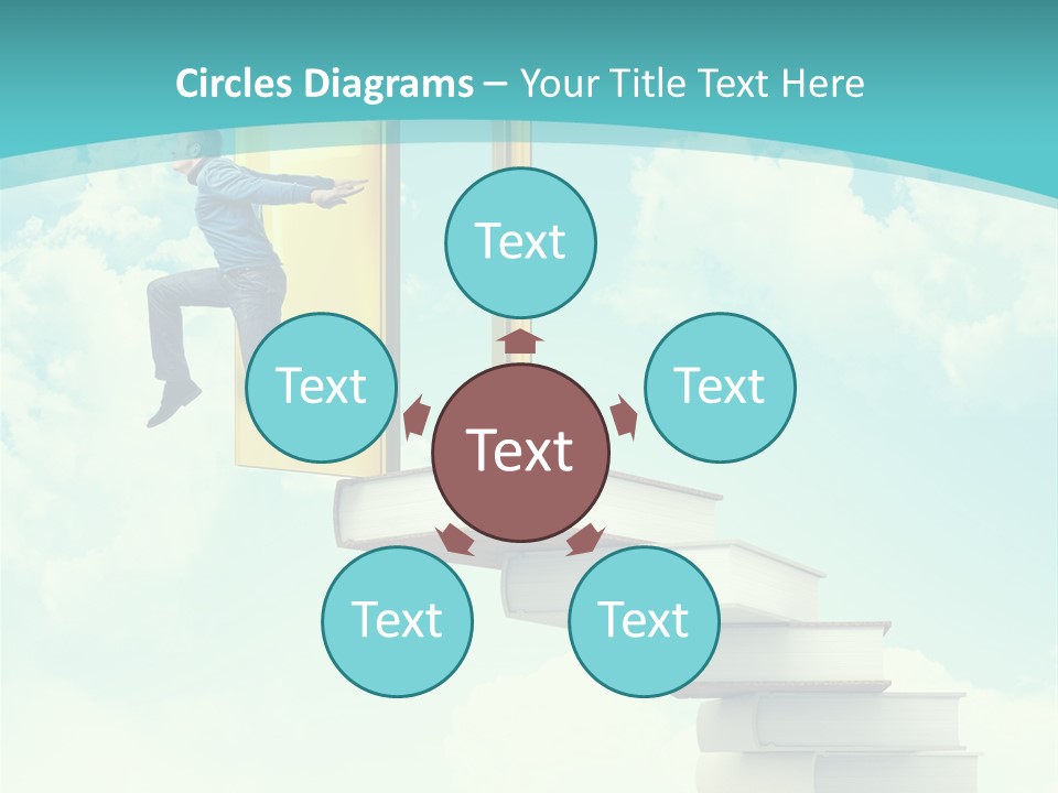 Gold Improve Casual PowerPoint Template