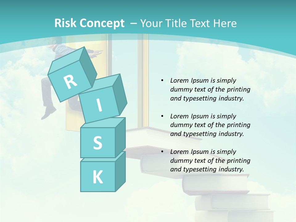 Gold Improve Casual PowerPoint Template