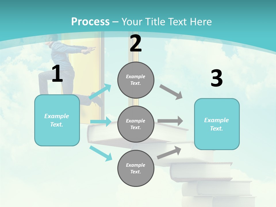 Gold Improve Casual PowerPoint Template
