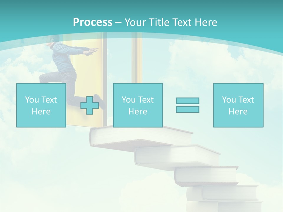 Gold Improve Casual PowerPoint Template