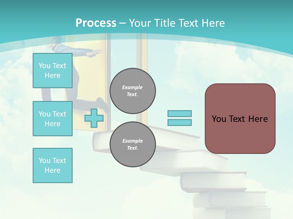 Gold Improve Casual PowerPoint Template
