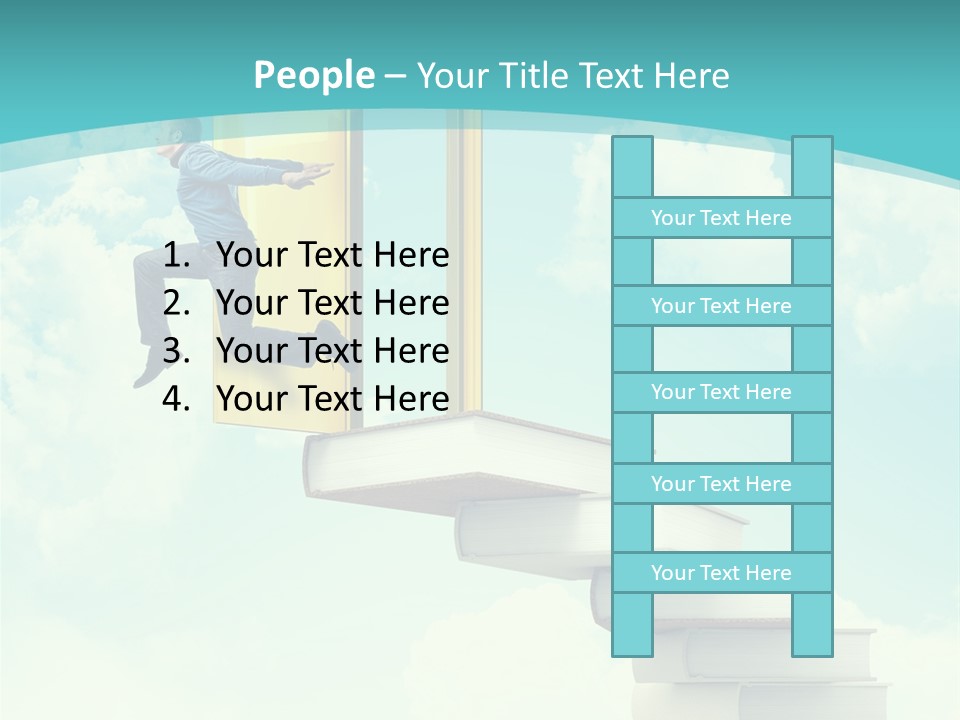 Gold Improve Casual PowerPoint Template