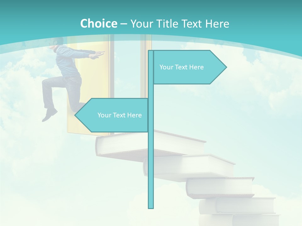 Gold Improve Casual PowerPoint Template