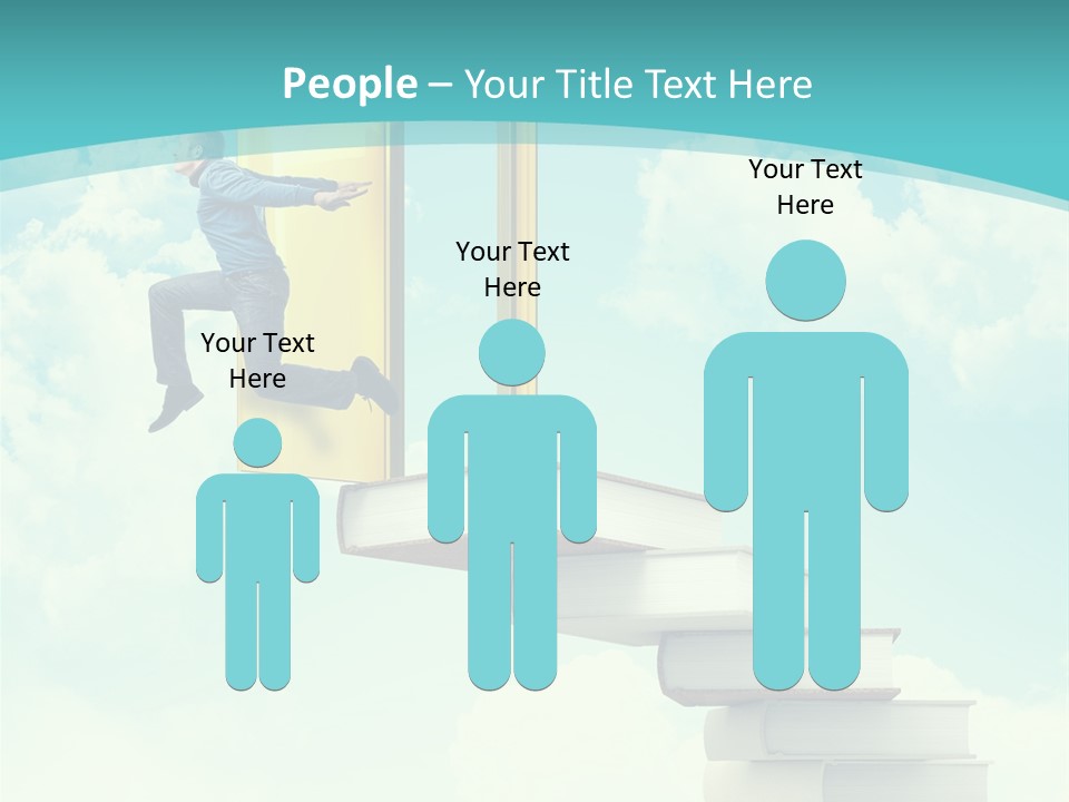 Gold Improve Casual PowerPoint Template