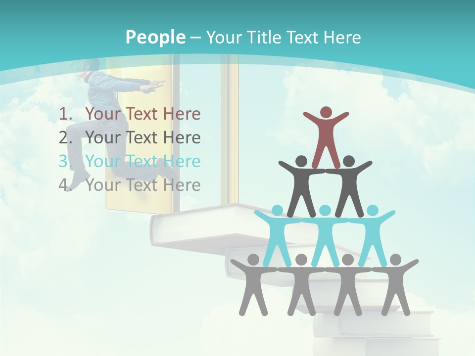 Gold Improve Casual PowerPoint Template