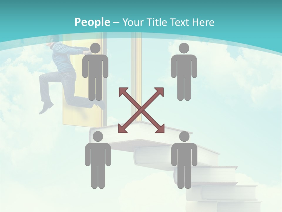 Gold Improve Casual PowerPoint Template