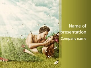 Valentines Tale Fantasy PowerPoint Template