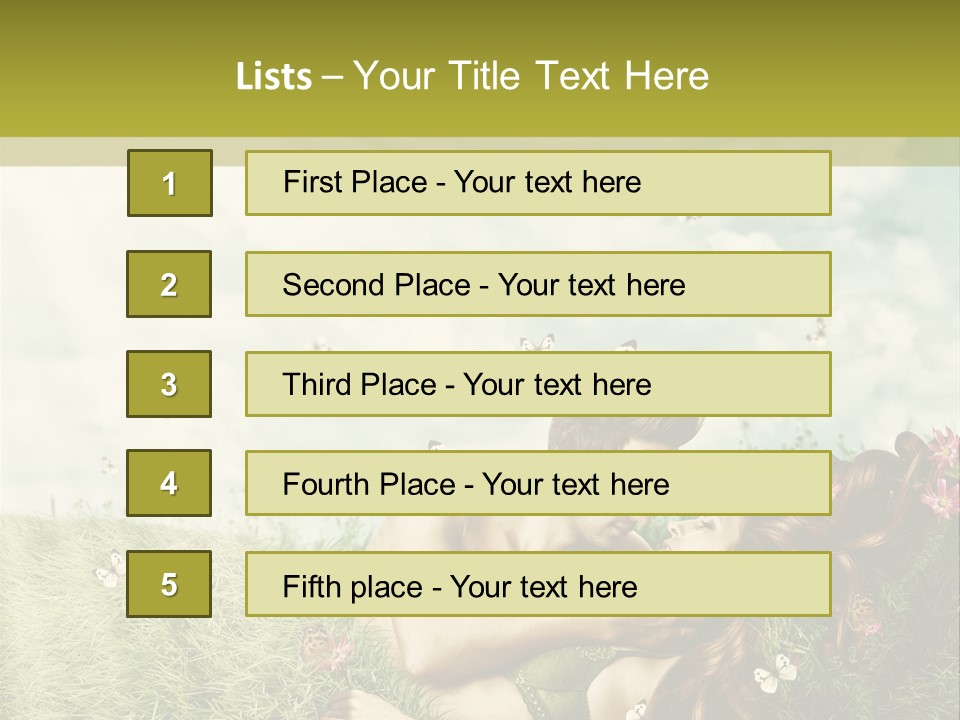 Valentines Tale Fantasy PowerPoint Template