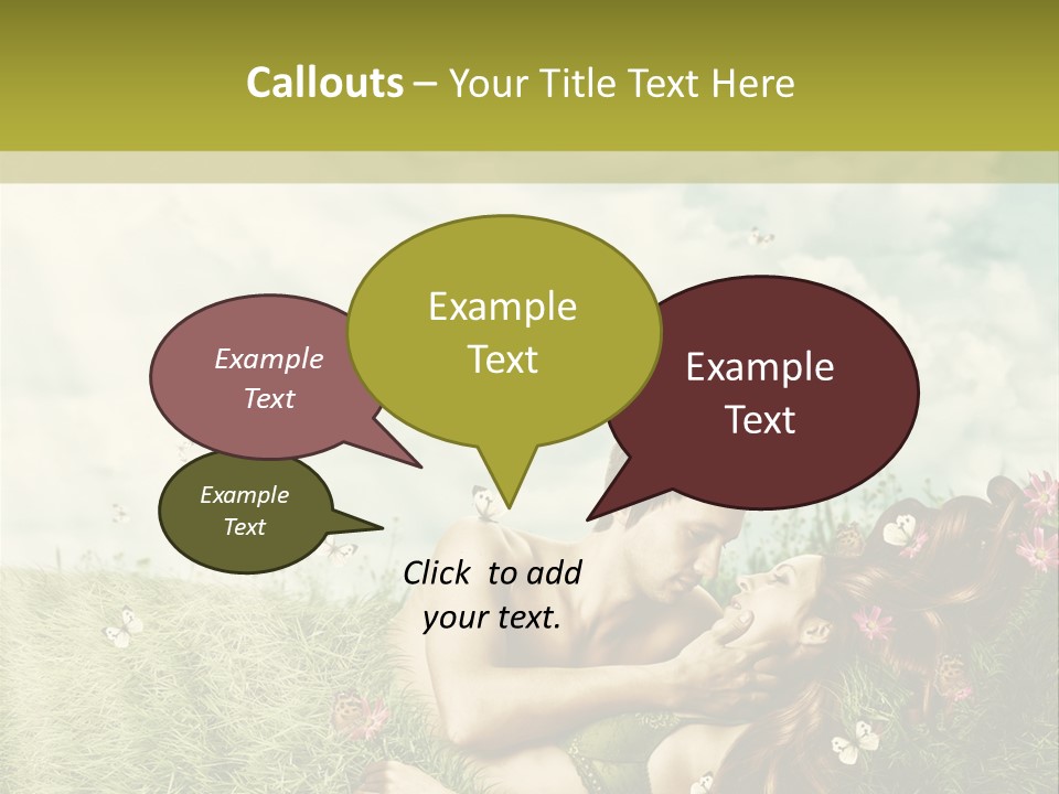 Valentines Tale Fantasy PowerPoint Template