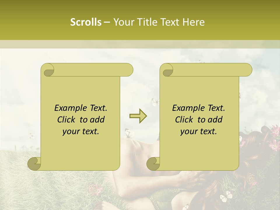 Valentines Tale Fantasy PowerPoint Template