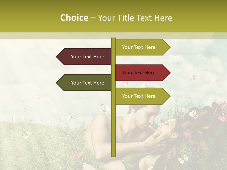 Valentines Tale Fantasy PowerPoint Template