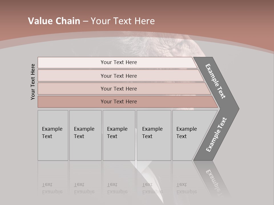Portrait Wrinkle Ancient PowerPoint Template
